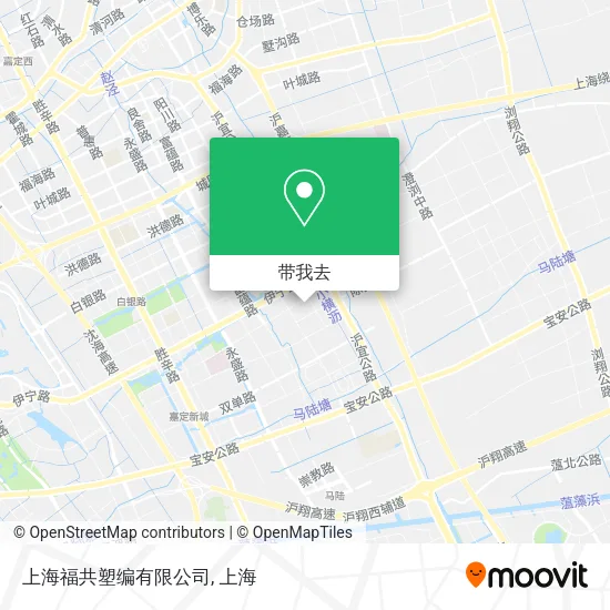 上海福共塑编有限公司地图