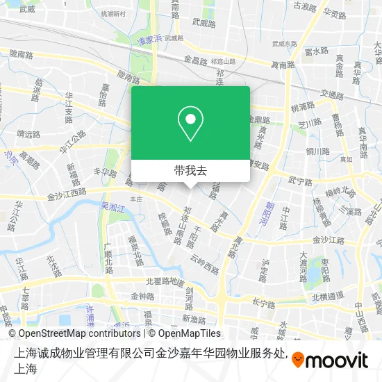 上海诚成物业管理有限公司金沙嘉年华园物业服务处地图
