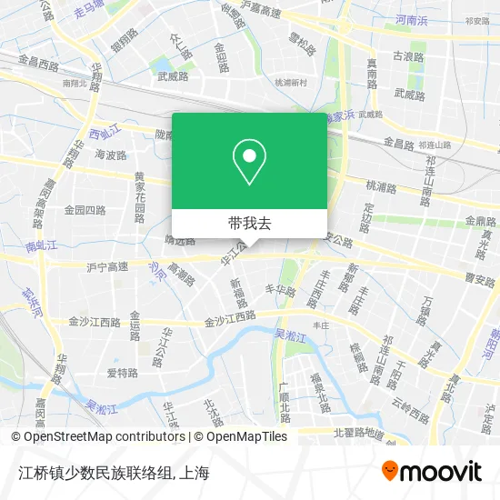 江桥镇少数民族联络组地图