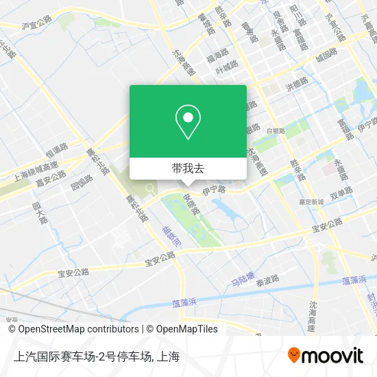 上汽国际赛车场-2号停车场地图