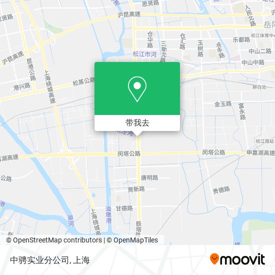 中骋实业分公司地图