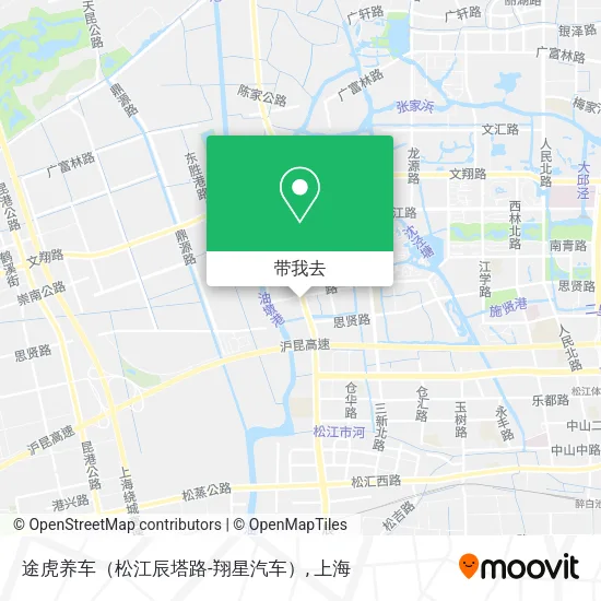 途虎养车（松江辰塔路-翔星汽车）地图