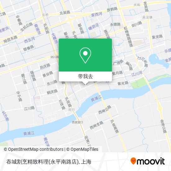 吞城割烹精致料理(永平南路店)地图