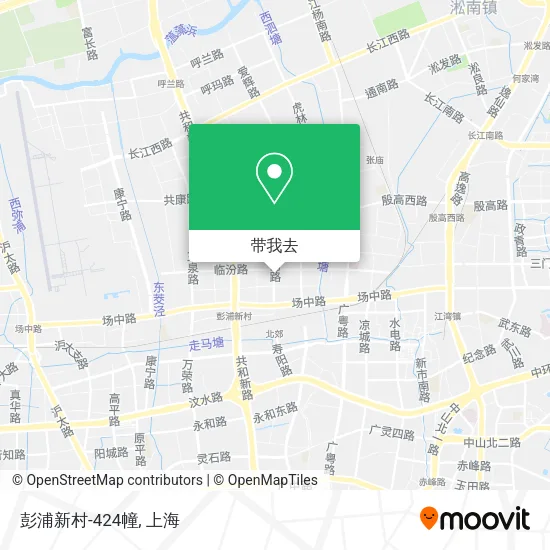 彭浦新村-424幢地图