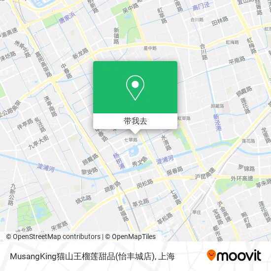 MusangKing猫山王榴莲甜品(怡丰城店)地图