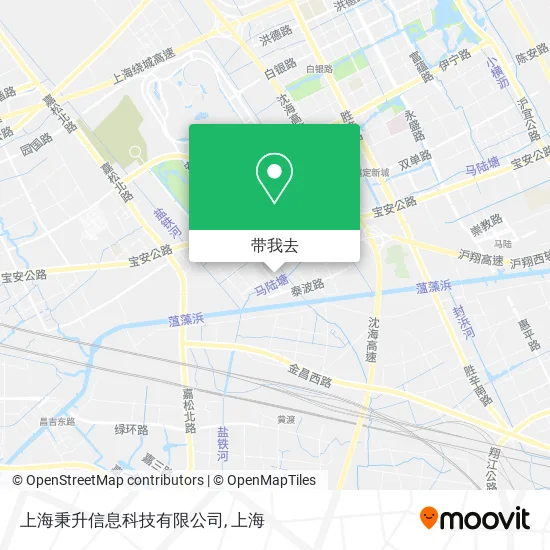 上海秉升信息科技有限公司地图