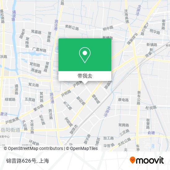 锦昔路626号地图