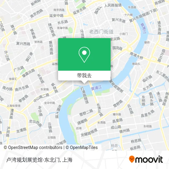 卢湾规划展览馆-东北门地图
