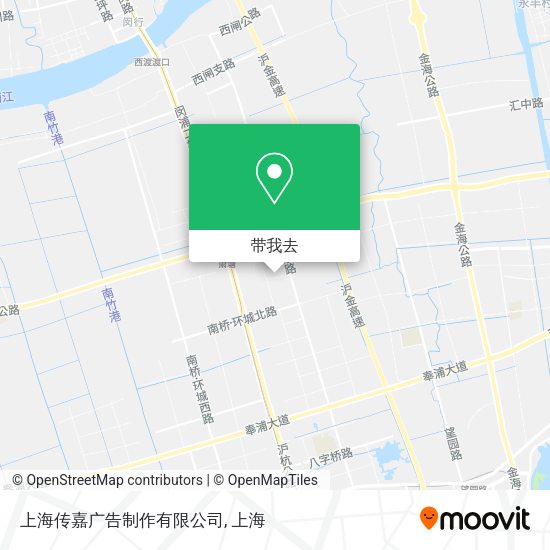 上海传嘉广告制作有限公司地图