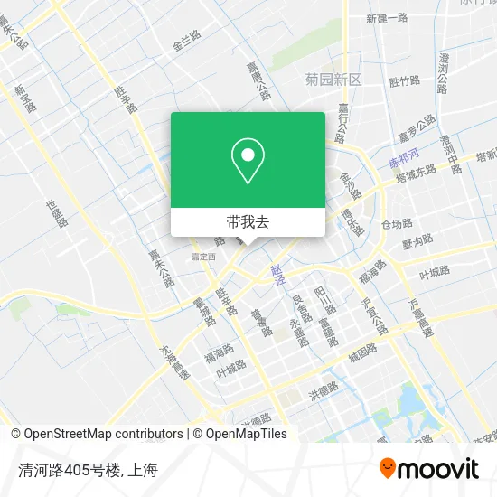 清河路405号楼地图