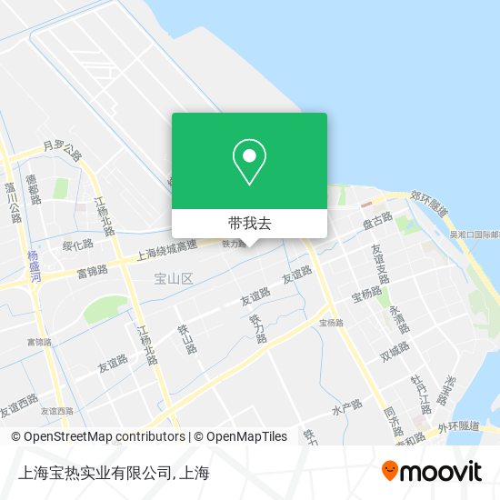 上海宝热实业有限公司地图