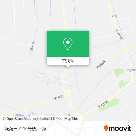 花苑一区-10号楼地图