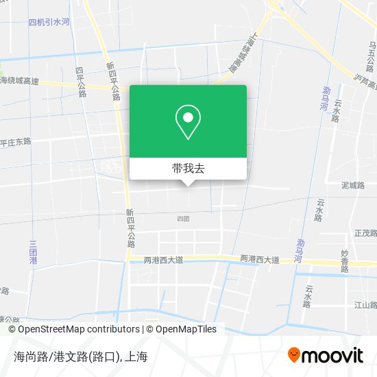 海尚路/港文路(路口)地图