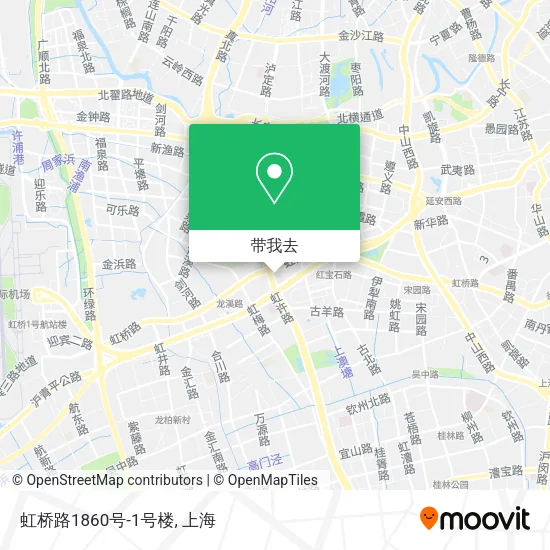 虹桥路1860号-1号楼地图