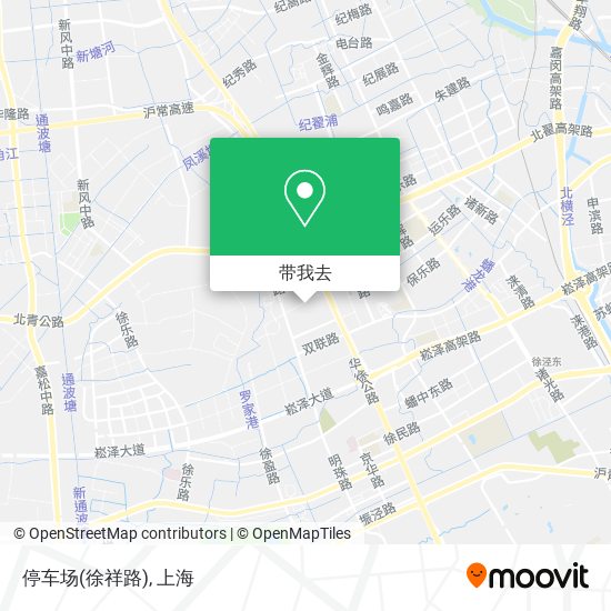 停车场(徐祥路)地图