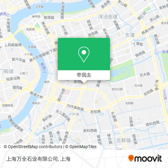 上海万全石业有限公司地图