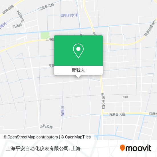 上海平安自动化仪表有限公司地图