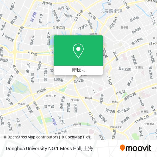Donghua University NO.1 Mess Hall地图