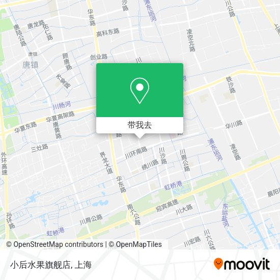 小后水果旗舰店地图