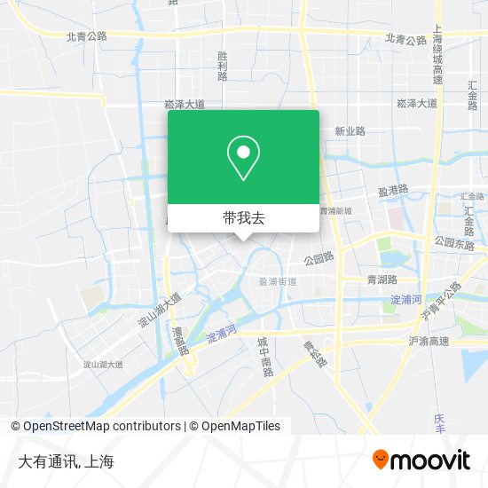 大有通讯地图