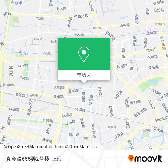 真金路655弄2号楼地图