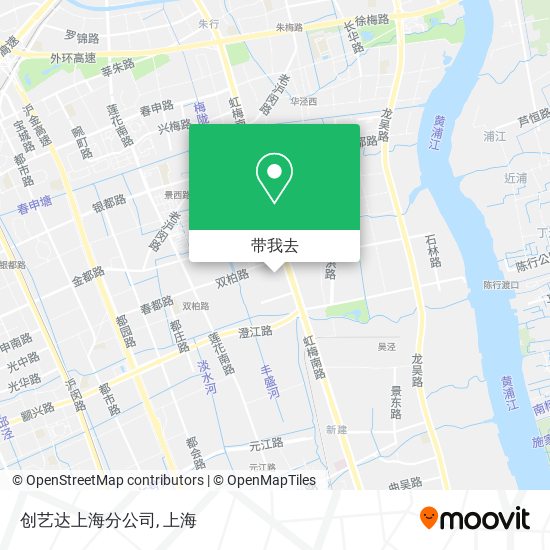 创艺达上海分公司地图