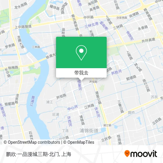 鹏欣·一品漫城三期-北门地图