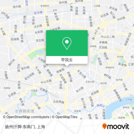 扬州扞脚-东南门地图