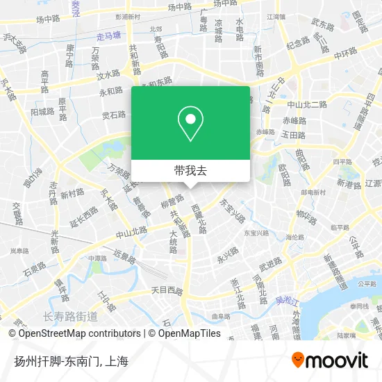 扬州扞脚-东南门地图
