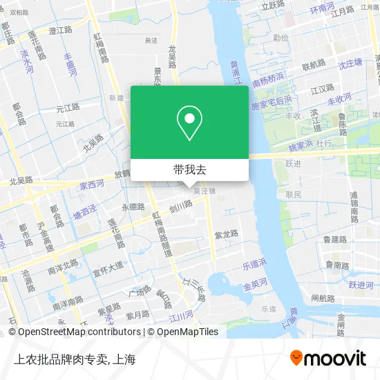 上农批品牌肉专卖地图