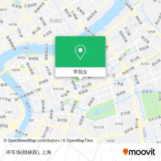 停车场(桃林路)地图