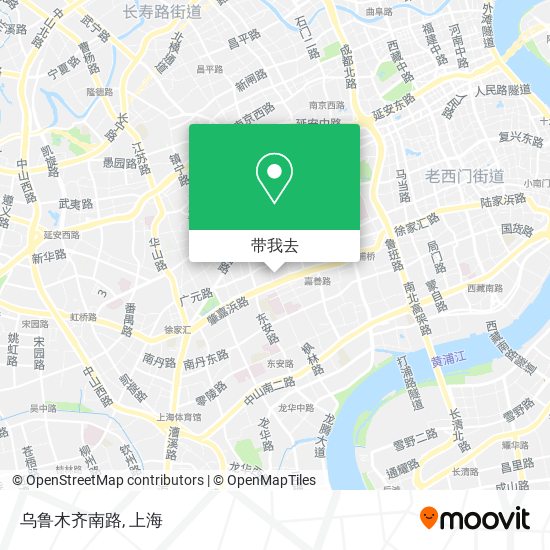 乌鲁木齐南路地图