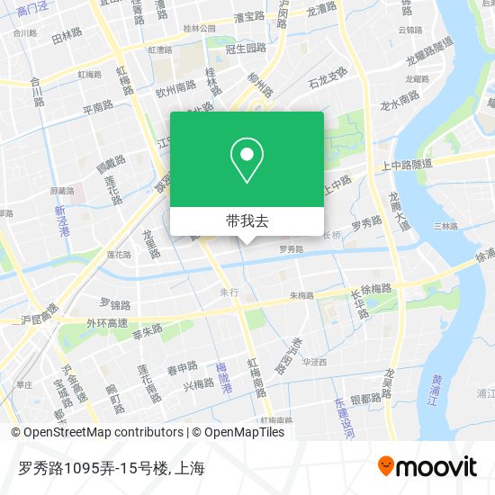 罗秀路1095弄-15号楼地图