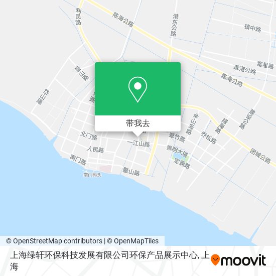 上海绿轩环保科技发展有限公司环保产品展示中心地图