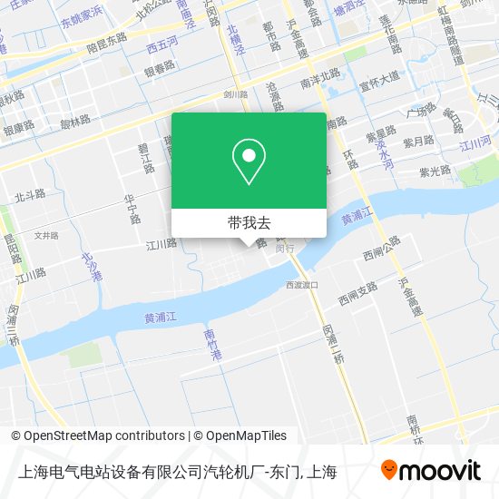 上海电气电站设备有限公司汽轮机厂-东门地图