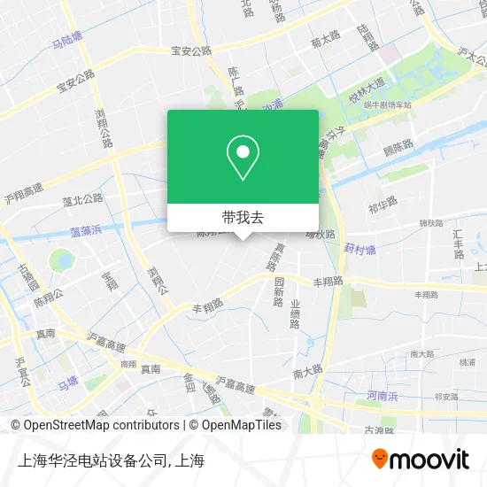 上海华泾电站设备公司地图