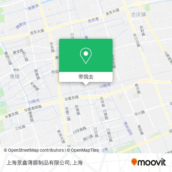 上海景鑫薄膜制品有限公司地图
