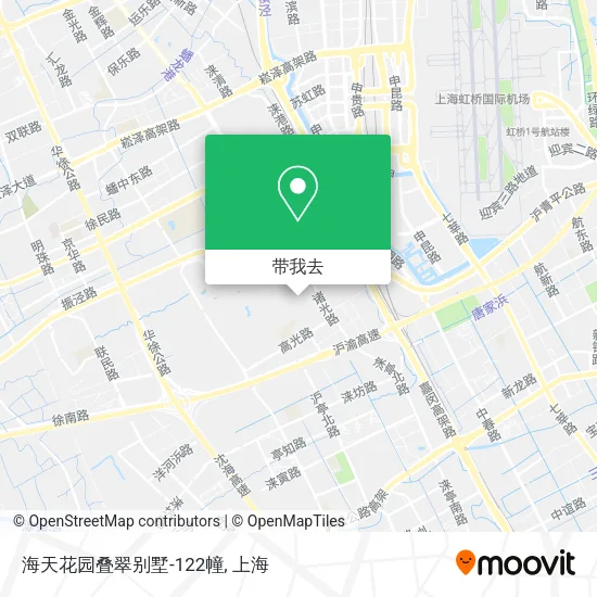 海天花园叠翠别墅-122幢地图