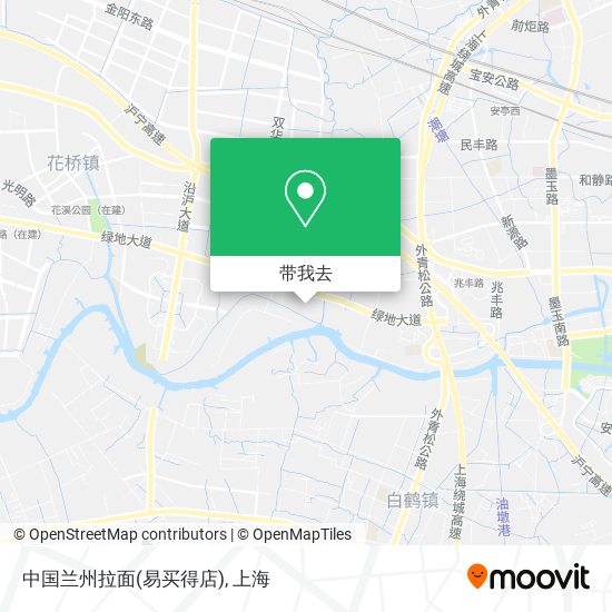 中国兰州拉面(易买得店)地图