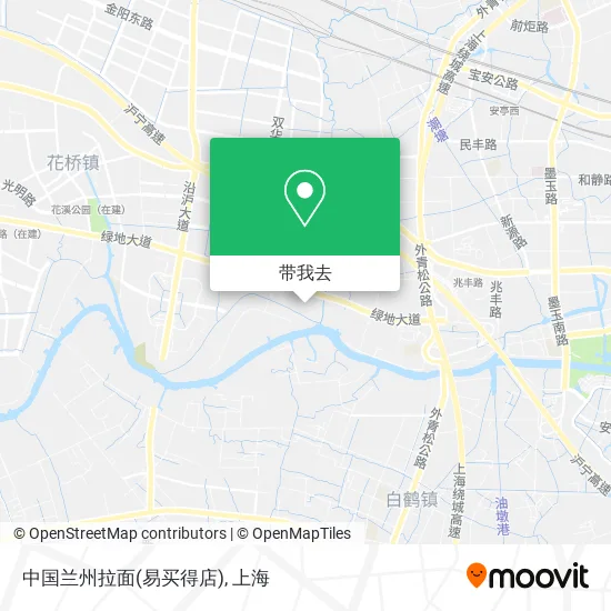 中国兰州拉面(易买得店)地图