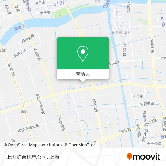 上海沪台机电公司地图
