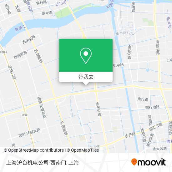 上海沪台机电公司-西南门地图