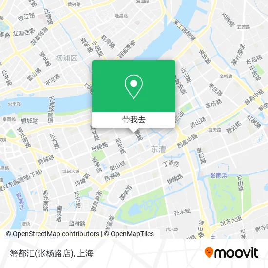 蟹都汇(张杨路店)地图