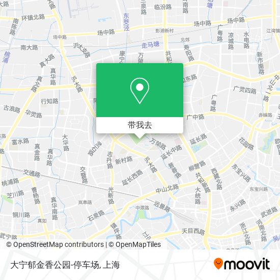 大宁郁金香公园-停车场地图