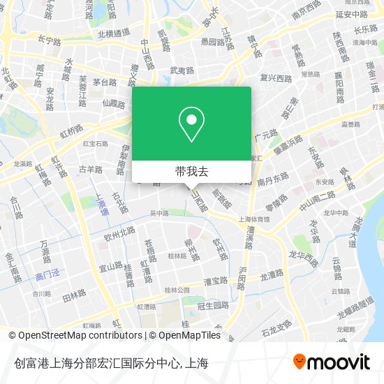 创富港上海分部宏汇国际分中心地图