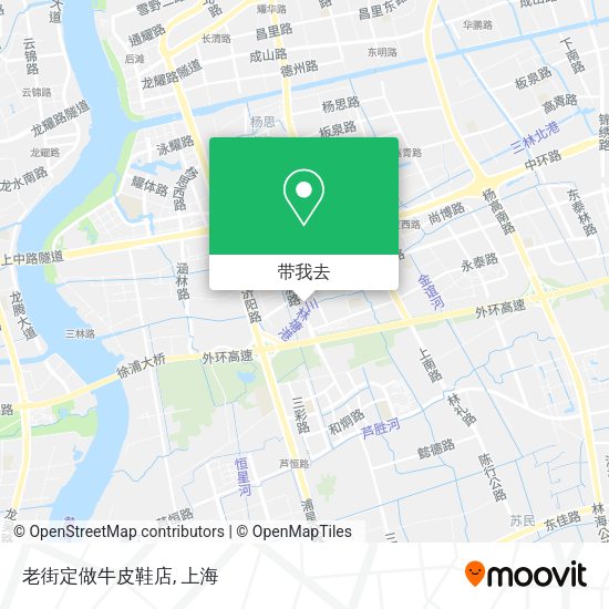 老街定做牛皮鞋店地图