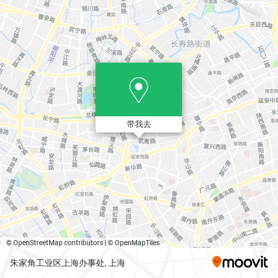 朱家角工业区上海办事处地图