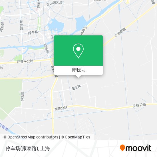 停车场(康泰路)地图