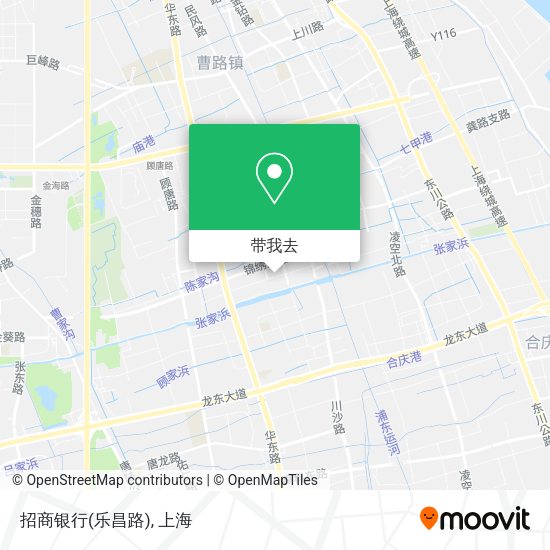 招商银行(乐昌路)地图