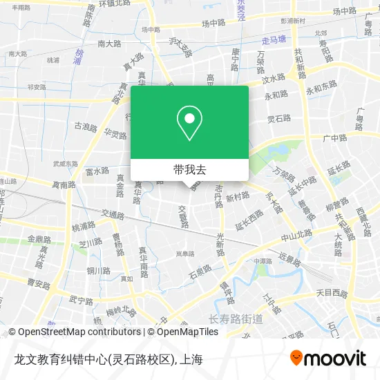 龙文教育纠错中心(灵石路校区)地图
